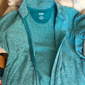 Duluth Trading Co Teal Polyester Jacket